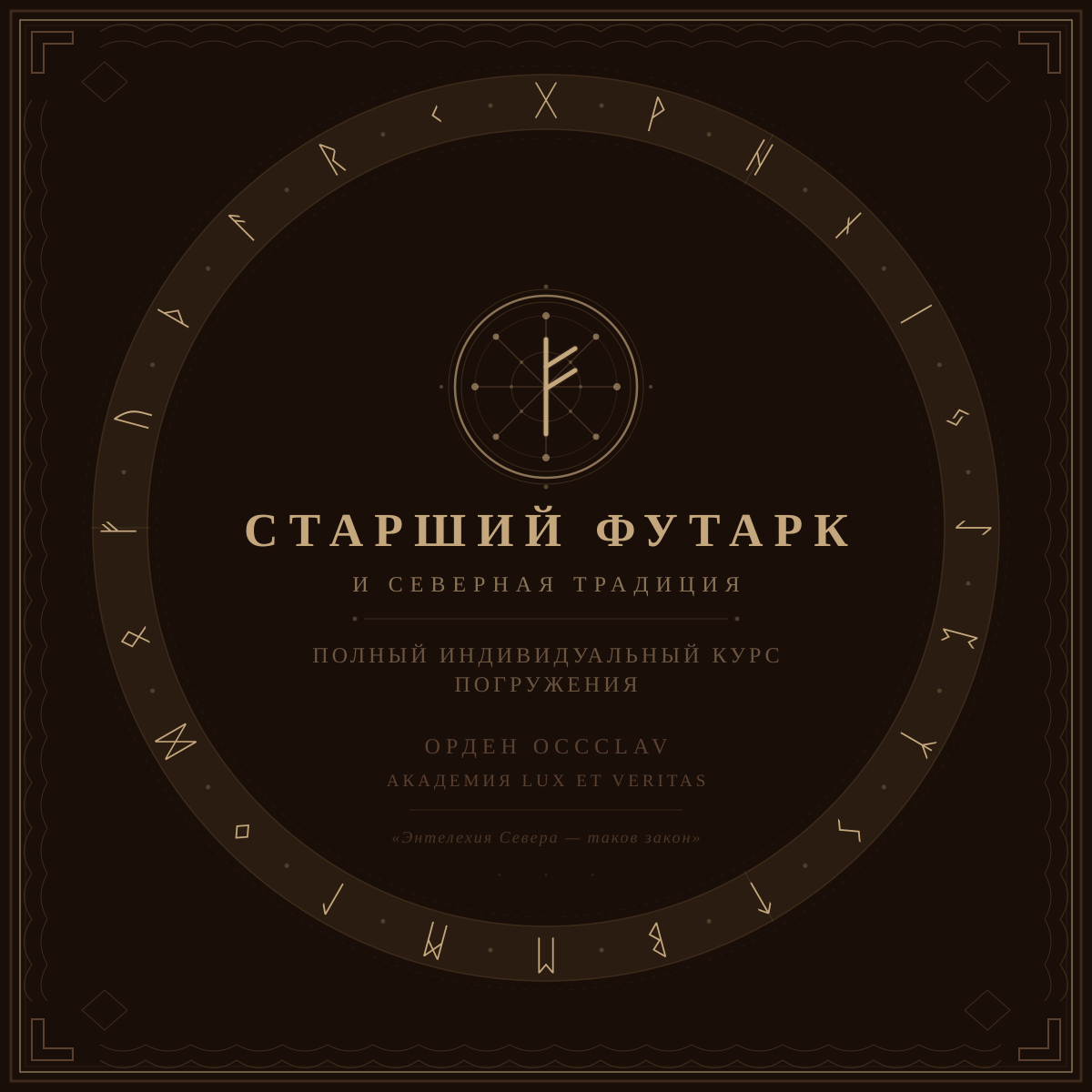 Старший Футарк и Северная Традиция — Полный индивидуальный курс погружения